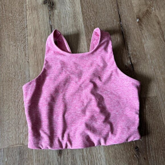 Outdoor Voices Tops - Outdoor Voices Pink Color Block Venus Crop Tank Top Size XS